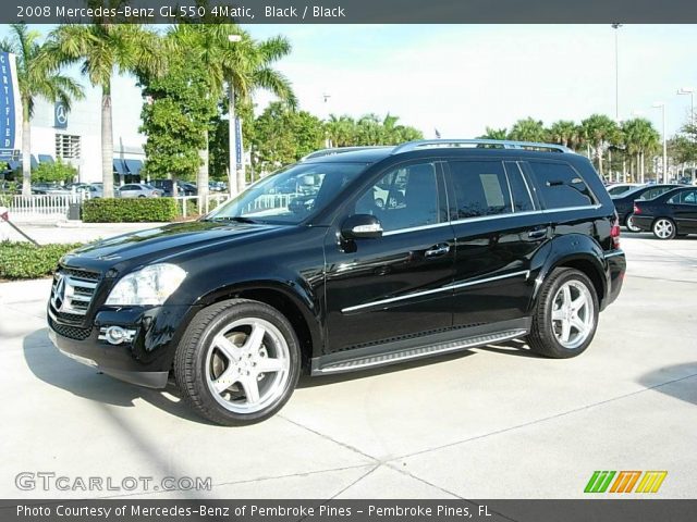 2008 Mercedes-Benz GL 550 4Matic in Black
