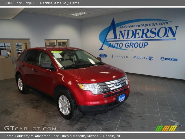 2008 Ford Edge SE in Redfire Metallic