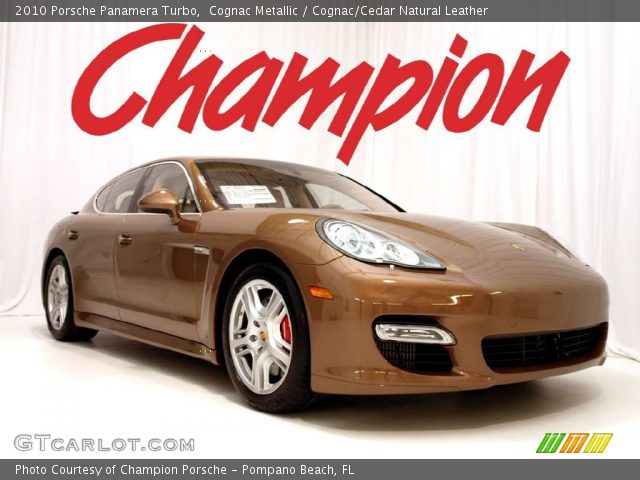 2010 Porsche Panamera Turbo in Cognac Metallic