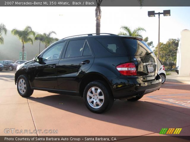2007 Mercedes-Benz ML 350 4Matic in Black