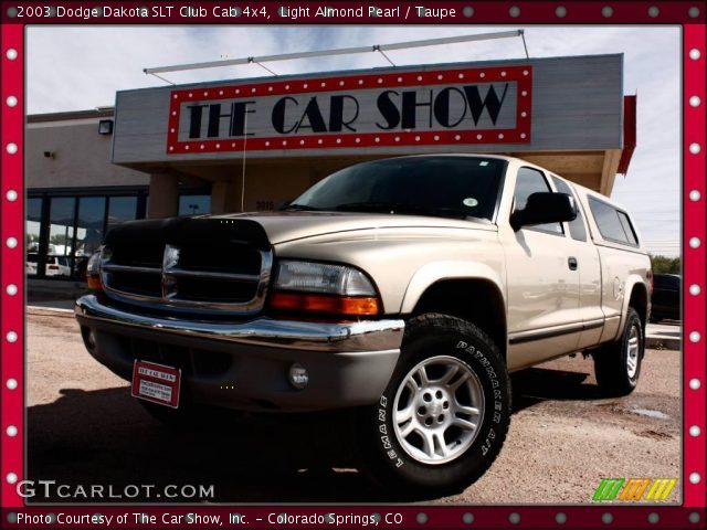 2003 Dodge Dakota SLT Club Cab 4x4 in Light Almond Pearl