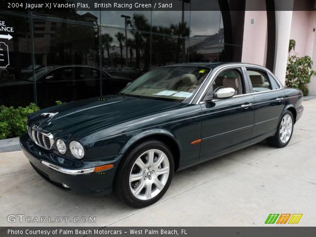 2004 Jaguar XJ Vanden Plas in British Racing Green