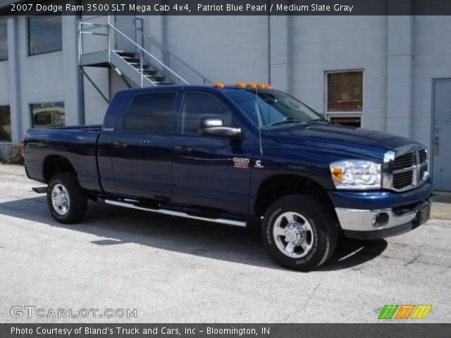 2007 Dodge Ram 3500 SLT Mega Cab 4x4 in Patriot Blue Pearl