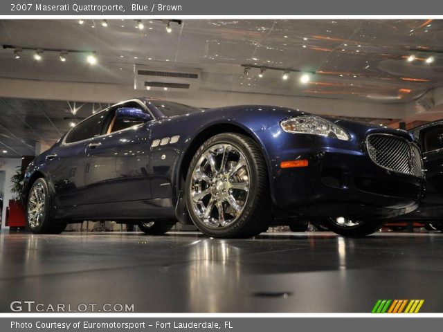 2007 Maserati Quattroporte  in Blue
