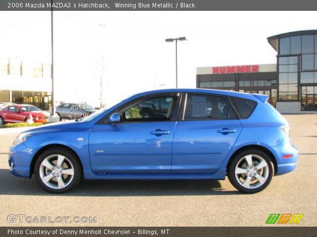 2006 Mazda MAZDA3 s Hatchback in Winning Blue Metallic