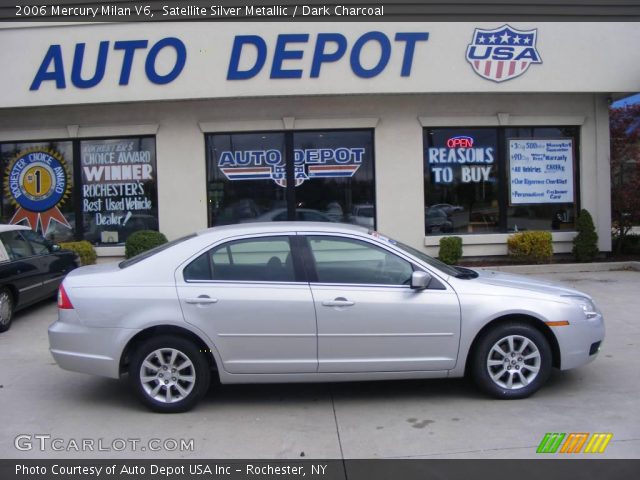 2006 Mercury Milan V6 in Satellite Silver Metallic