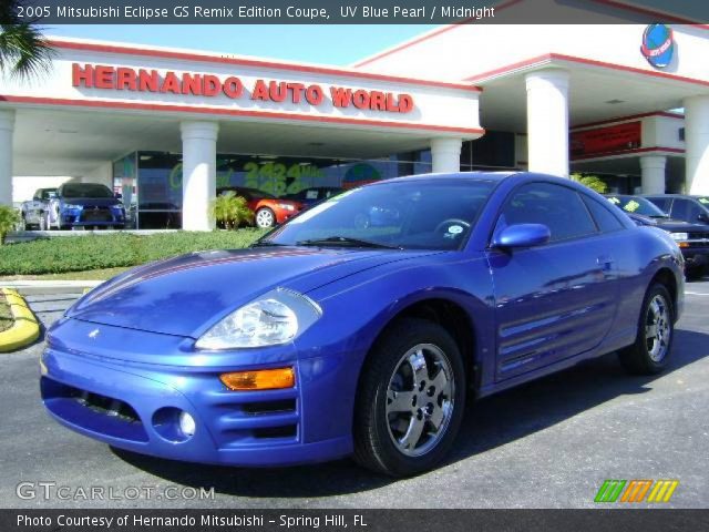 2005 Mitsubishi Eclipse GS Remix Edition Coupe in UV Blue Pearl