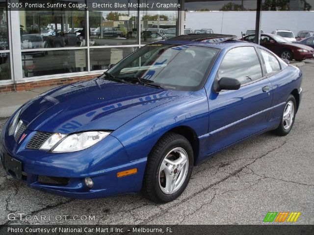 2005 Pontiac Sunfire Coupe in Electric Blue Metallic
