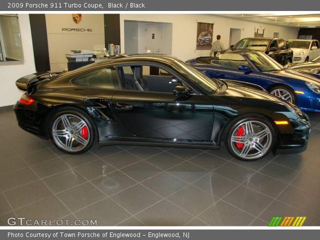 2009 Porsche 911 Turbo Coupe in Black