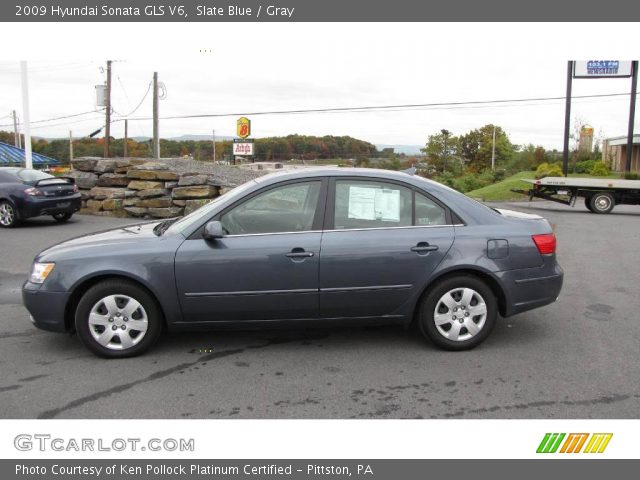 2009 Hyundai Sonata GLS V6 in Slate Blue
