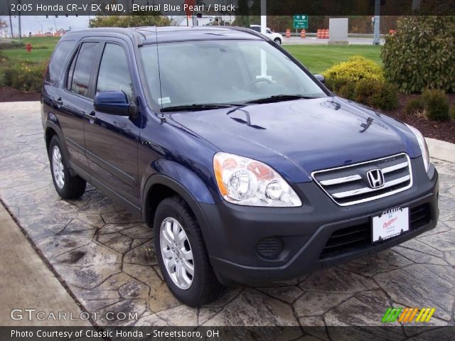 2005 Honda CR-V EX 4WD in Eternal Blue Pearl