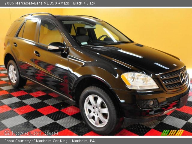 2006 Mercedes-Benz ML 350 4Matic in Black