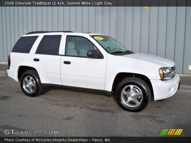 2008 Chevrolet TrailBlazer LS 4x4 in Summit White