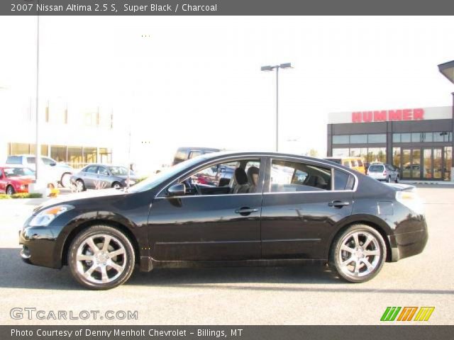 2007 Nissan Altima 2.5 S in Super Black