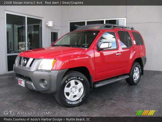 2008 Nissan Xterra S 4x4 in Red Alert