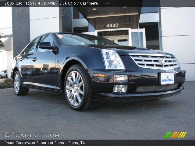 2005 Cadillac STS 4 V8 AWD in Blue Chip