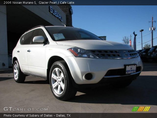 2006 Nissan Murano S in Glacier Pearl