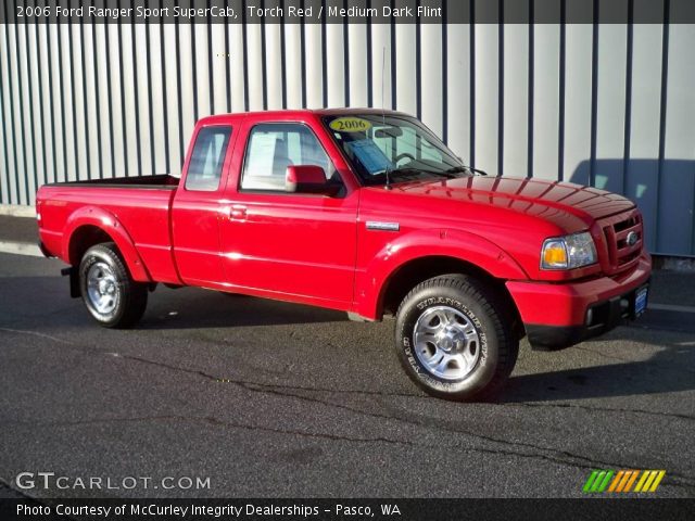 2006 Ford Ranger Sport SuperCab in Torch Red