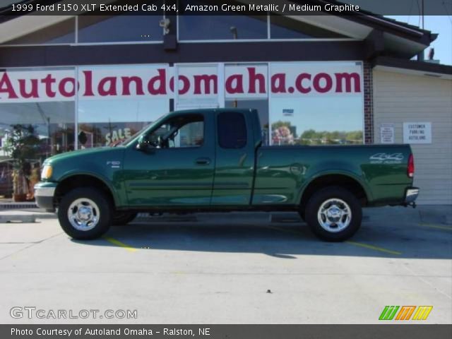 1999 Ford F150 XLT Extended Cab 4x4 in Amazon Green Metallic