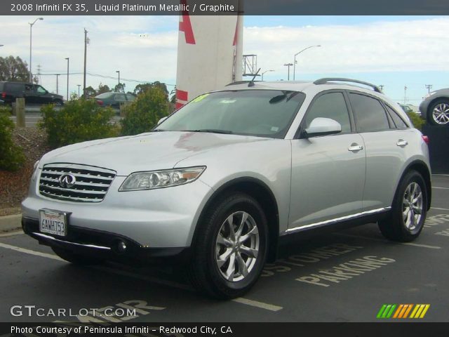 2008 Infiniti FX 35 in Liquid Platinum Metallic