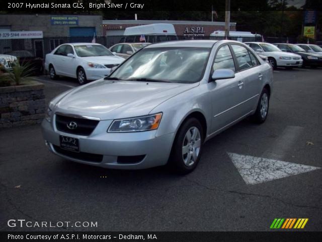 2007 Hyundai Sonata GLS in Bright Silver