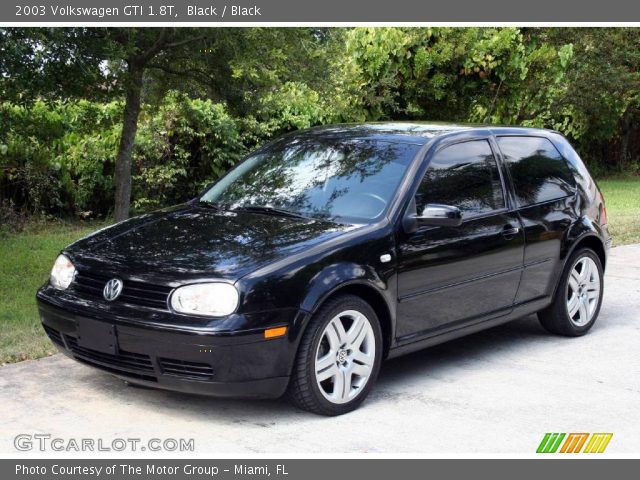 2003 Volkswagen GTI 1.8T in Black