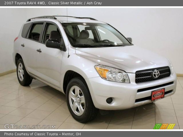 2007 Toyota RAV4 4WD in Classic Silver Metallic