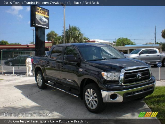 2010 Toyota Tundra Platinum CrewMax 4x4 in Black