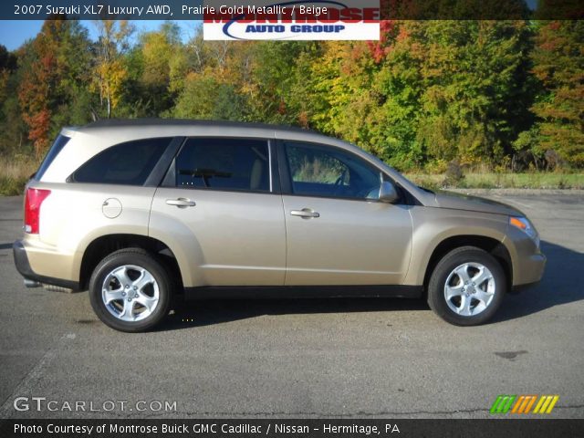 2007 Suzuki XL7 Luxury AWD in Prairie Gold Metallic