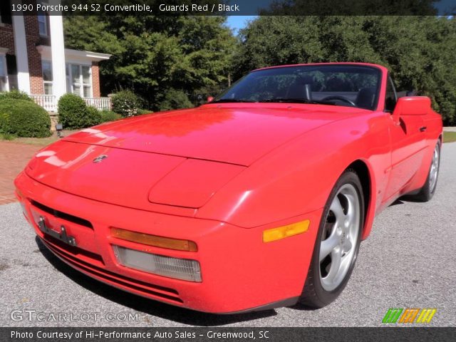 1990 Porsche 944 S2 Convertible in Guards Red