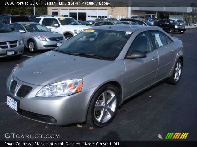 2006 Pontiac G6 GTP Sedan in Liquid Silver Metallic