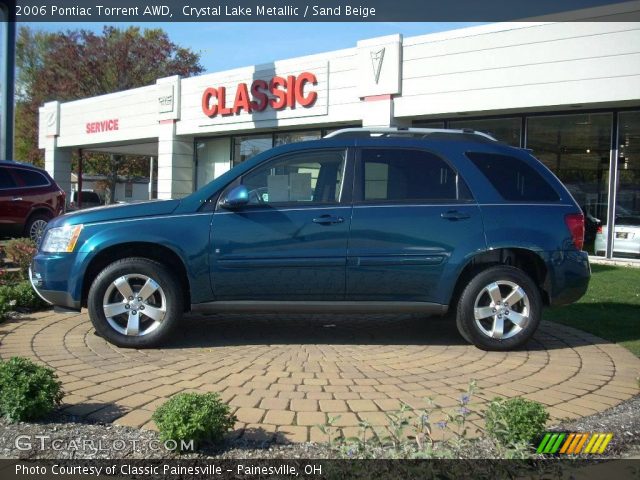 2006 Pontiac Torrent AWD in Crystal Lake Metallic