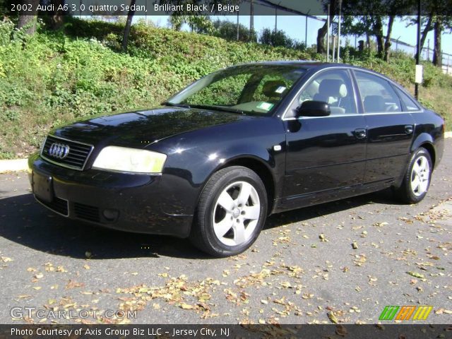 2002 Audi A6 3.0 quattro Sedan in Brilliant Black