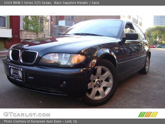 2004 BMW 3 Series 325i Sedan in Black Sapphire Metallic