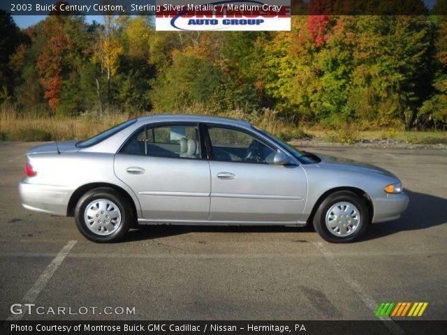 2003 Buick Century Custom in Sterling Silver Metallic