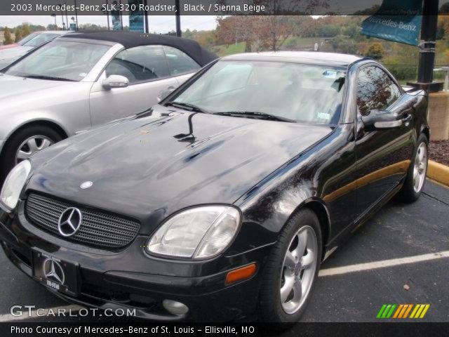 2003 Mercedes-Benz SLK 320 Roadster in Black