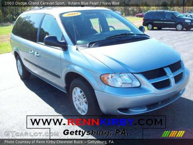 2003 Dodge Grand Caravan Sport in Butane Blue Pearl