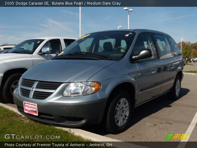 2005 Dodge Caravan SE in Butane Blue Pearl