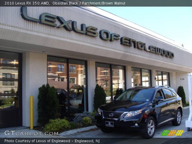 2010 Lexus RX 350 AWD in Obsidian Black