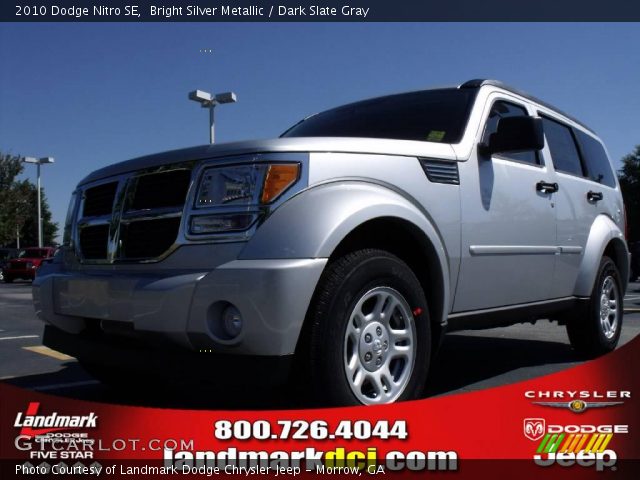 2010 Dodge Nitro SE in Bright Silver Metallic