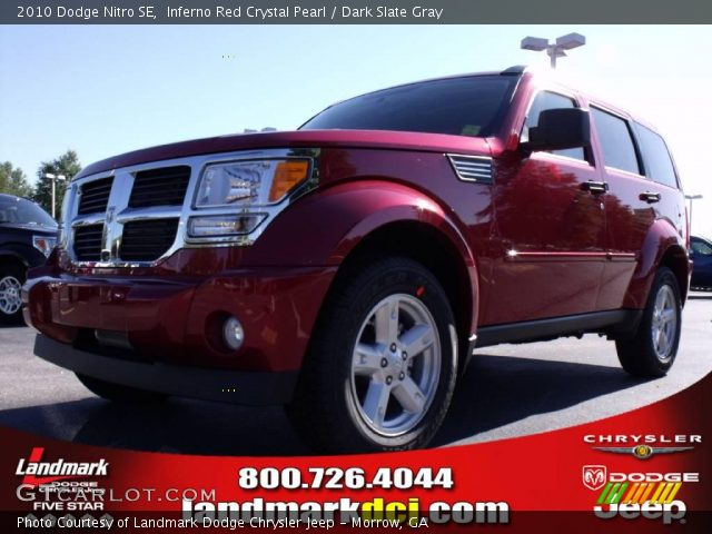 2010 Dodge Nitro SE in Inferno Red Crystal Pearl