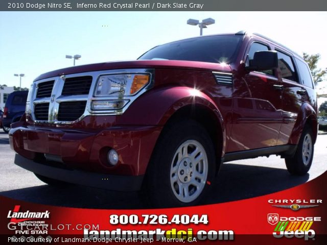 2010 Dodge Nitro SE in Inferno Red Crystal Pearl
