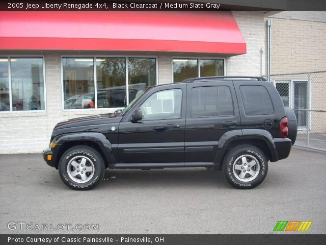2005 Jeep Liberty Renegade 4x4 in Black Clearcoat