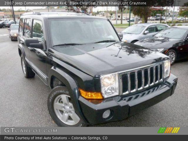 2007 Jeep Commander Limited 4x4 in Black Clearcoat