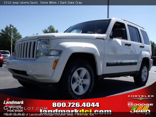2010 Jeep Liberty Sport in Stone White