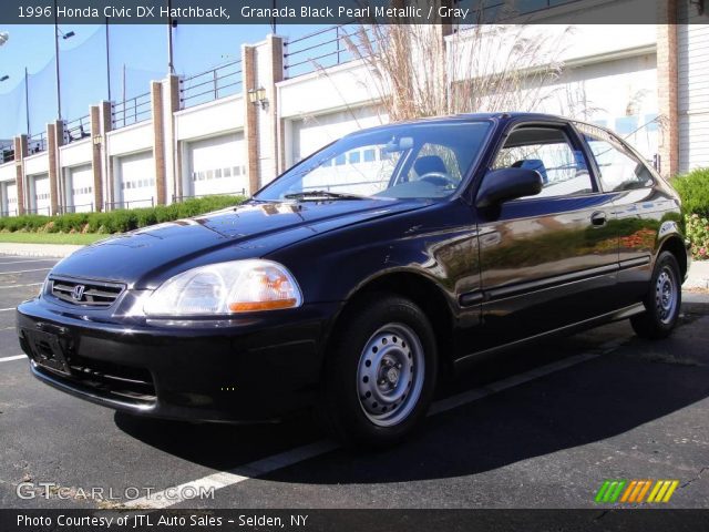 1996 Honda Civic DX Hatchback in Granada Black Pearl Metallic