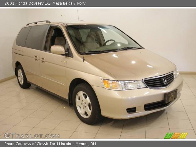 2001 Honda Odyssey EX in Mesa Beige