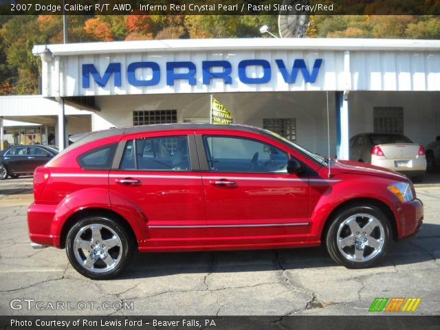 2007 Dodge Caliber R/T AWD in Inferno Red Crystal Pearl