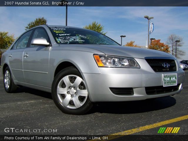 2007 Hyundai Sonata GLS in Bright Silver