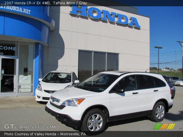 2007 Honda CR-V EX 4WD in Taffeta White